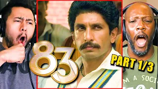 83 Movie Reaction Part 1! | Ranveer Singh | Deepika Padukone | Pankaj Tripathi | Tahir Raj Bhasin