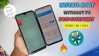 Install Root Without PC in Any Xiaomi/Poco/REDMI Devices 🔥 Pass Safetynet ⚡ | 2023 method