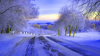 ❄Beautiful Winter Snow Scene Relaxing Piano Music - Soothing Calming Sleep Meditation Study Music 10