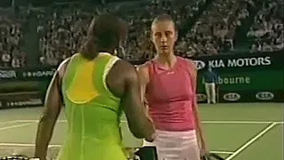Serena Williams vs Mara Santangelo 2007 Australian Open R1 Highlights