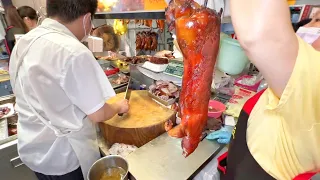 【好鬼脆燒乳豬】卜卜聲  #靚燒鵝 刀刀爆汁如流水 Father's Day ! Crispy roast suckling pig, beautiful roast goose !