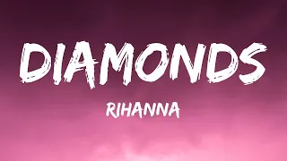 Rihanna - Diamonds (Sped Up) (Lyrics)  1 Hour Version