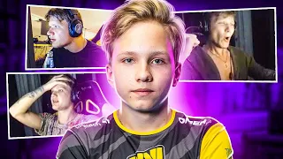 РЕАКЦИЯ S1MPLE НА ИГРУ M0NESY