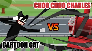 Cartoon Cat vs Choo Choo Charles | Creepy Giants Tournament | Monster Animation