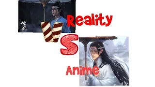 Reality VS Anime♡ ||Mo dao zu shi VS Untamed||💜