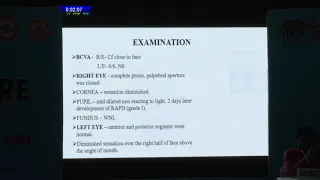 AIOC2019 Hyde Park III FP365   Tolosa Hunt Syndrome  A Rare Case Report  Dr  Jayant Ekka