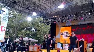 Good Morning America (NYC) - The Wanted I Found You (Nathan's Solo)