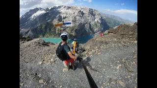 Kistenpass mit dem Mountain Bike von Brigels (GR) nach Linthal (GL).