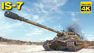 World of Tanks 8 Kills 10,2k damage IS-7 | 4K Video | - My battle My rules