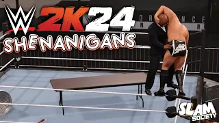 WWE 2K24 Shenanigans! | Slam Society