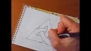 How To Draw A Triskele In Four Steps