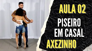 Como Dançar Piseiro em Casal - Aula 02 - Miudinho Aberto - Iniciante