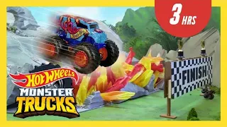 The CRAZIEST Downhill Racing Moments 😱⛰️ | Monster Trucks Tournament of Titans | @HotWheels ​