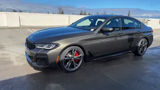 Tour the 2023 M550i xDrive in individual Manhattan Green | 4K