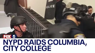 NYPD raids Columbia, City College