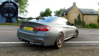 Forza Horizon 4 BMW M4 GTS (Steering Wheel) Gameplay