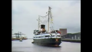 Manxman (IOMSPC) -  Last sailing to Belfast, 27 August 1982