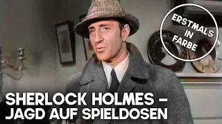 Sherlock Holmes - Jagd auf Spieldosen | KOLORIERT | Basil Rathbone | Krimi