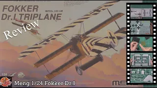 Meng 1/24 Fokker Dr.I review