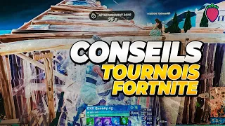 Conseils pour les tournois sur Fortnite - Spawn , Rotations , Stuff , ... les clés pour gagner !