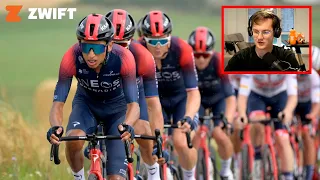 Egan Bernal Returns to Racing After Accident | LR & Benji Discuss | Lanterne Rouge x Zwift