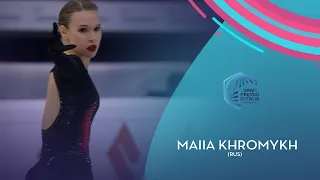 Maiia Khromykh (RUS) | Women FS | Gran Premio d'Italia 2021 | #GPFigure