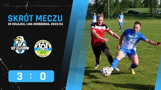 Sęp 3:0 Promnik Gończyce - skrót meczu 23. kolejki spotkań siedleckiej LO 2023/24