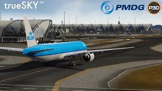 P3D V5.2 HD | KLM Tour through Asia (part 1) | Bangkok Arrival | KLM 77W