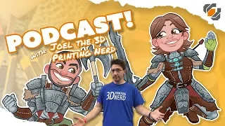 Prop Live Podcast - 3D Printing Talk with Joel - The 3D Printing Nerd - 10/31/18