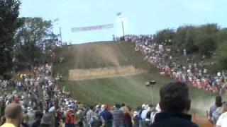 CLASSIC AND VINTAGE MOTOR BIKES ON OPEN PIPES, RED MARLEY HILL CLIMB 2011