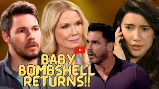 DNA Drama Unleashed: Steffy's Questionable Paternity Results Shake Up 'B&B' Once Again!"