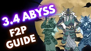 4* Only!! Abyss 3.4 F2P Guides & Tips for Floor 12! - Genshin Impact