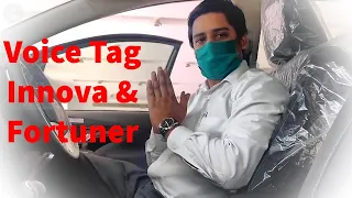 Voice Tag in Innova & Fortuner || How to add contact through Voice tag #Toyota