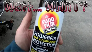 HOW TO Stop/Treat Rust on your trucks frame in style. Fluid Film with a twist!
