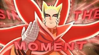 Naruto Baryon Mode (Amv/Edit) Sing For The Moment Quick 📱