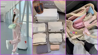 [Eng Sub]Immersive Luggage Storage🎀|What A Delicate Girl Should Bring With Her When Traveling✨