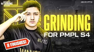 PMPL SEASON 4 GRIND • 8 SOLO KILLS • TEAM i8 WARMING UP FOR THE MAIN EVENT •