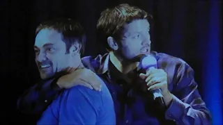 NJCon 2014 Misha Collins & Mark Sheppard Panel Supernatural Full