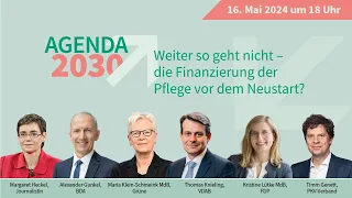 Agenda 2030: Kein Weiter so - die Finanzierung der Pflege vor dem Neustart?