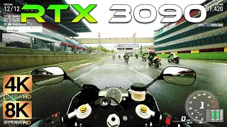 RIDE 4 in 4K and 8K | RTX 3090 (Maximum Settings)