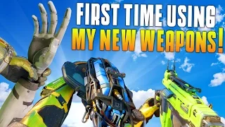 FIRST TIME USING THE NAIL GUN, D13 SECTOR, AND ARM! (Black Ops 3 Funny Moments) - MatMicMar