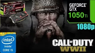 Call of Duty WW2 GTX 1050TI 4GB | Single-play |  FXAA +  High settings | 1080p