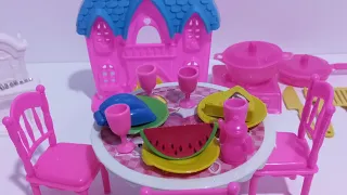 10 Minutes Satisfying with Unboxing Hello Kitty Sanrio Kitchen Set |Tiny ASMR Cutee Mini Kitchen Set