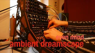 even mind - ambient dreamscape (Moog Subharmonicon, Grandmother, GodFather, Tascam 414)