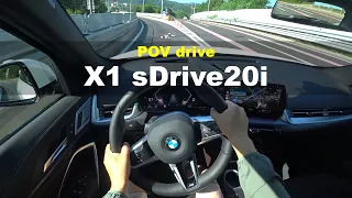 BMW X1 sDrive20i M Sport POV drive