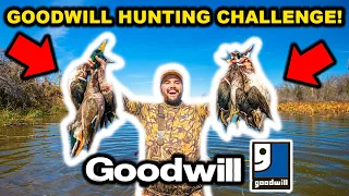 GOODWILL Duck Hunting CHALLENGE at My FARM!!! (Limited Out) - Catch Clean Cook