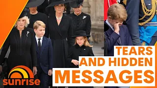 Prince George's tears and hidden messages in Princess Charlotte's clothing | Sunrise