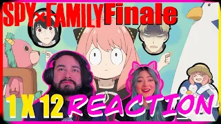 The Penguin Finale 🐧 | SPY x FAMILY | Episode 12 Reaction | 1x12 | FINALE | First Time Watching