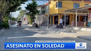 Clan del Golfo asesinó a un hombre en Soledad, Atlántico