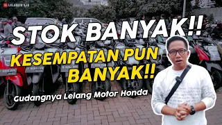 BANJIR MOTOR HONDA BEAT, VARIO DISINI!! LELANG SEPEDA MOTOR RATUSAN || OTOLINK JAKARTA TIMUR